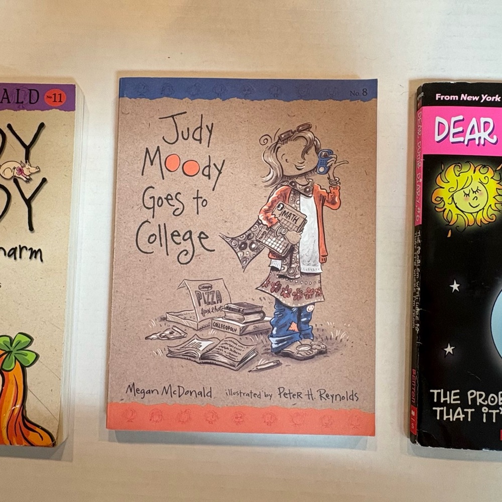 Set of three children’s books-Judy Moody